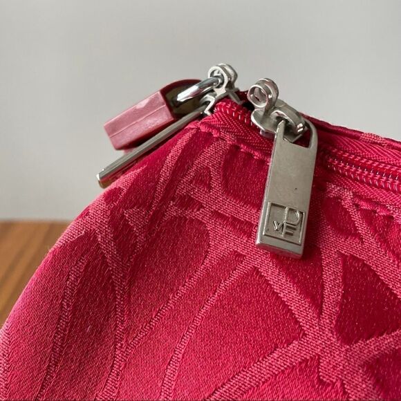DvF Weekender Bag - Red Diane von Furstenburg Tote - Picture 9 of 12